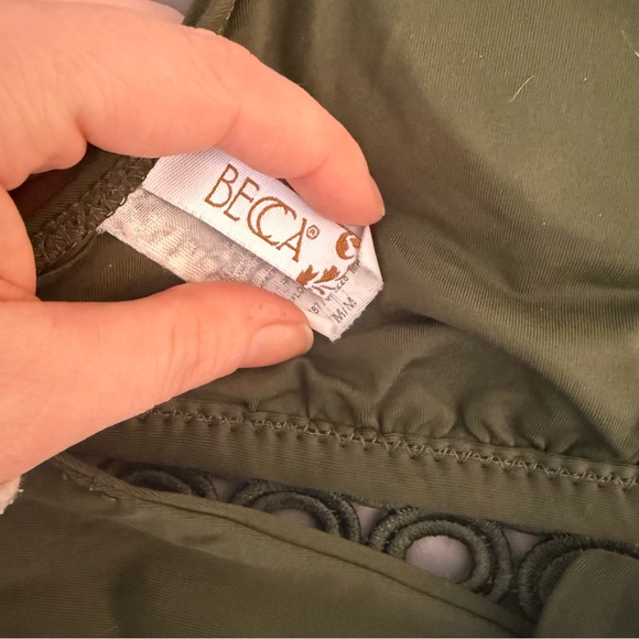 Becca Olive Green cut out Bikini Set - Picture 6 of 6